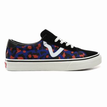 Férfi Vans Leopard Vans Sport Tornacipő VA3857629 Leopárd Fekete